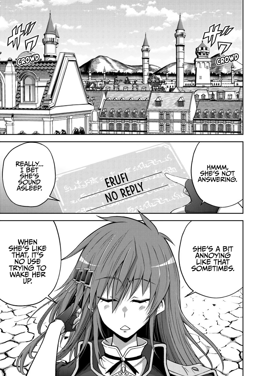 Fukushuu Kansuisha no Jinsei Nishuume Isekaitan Chapter 19 page 3 - Chapter 19: Hero, Determination