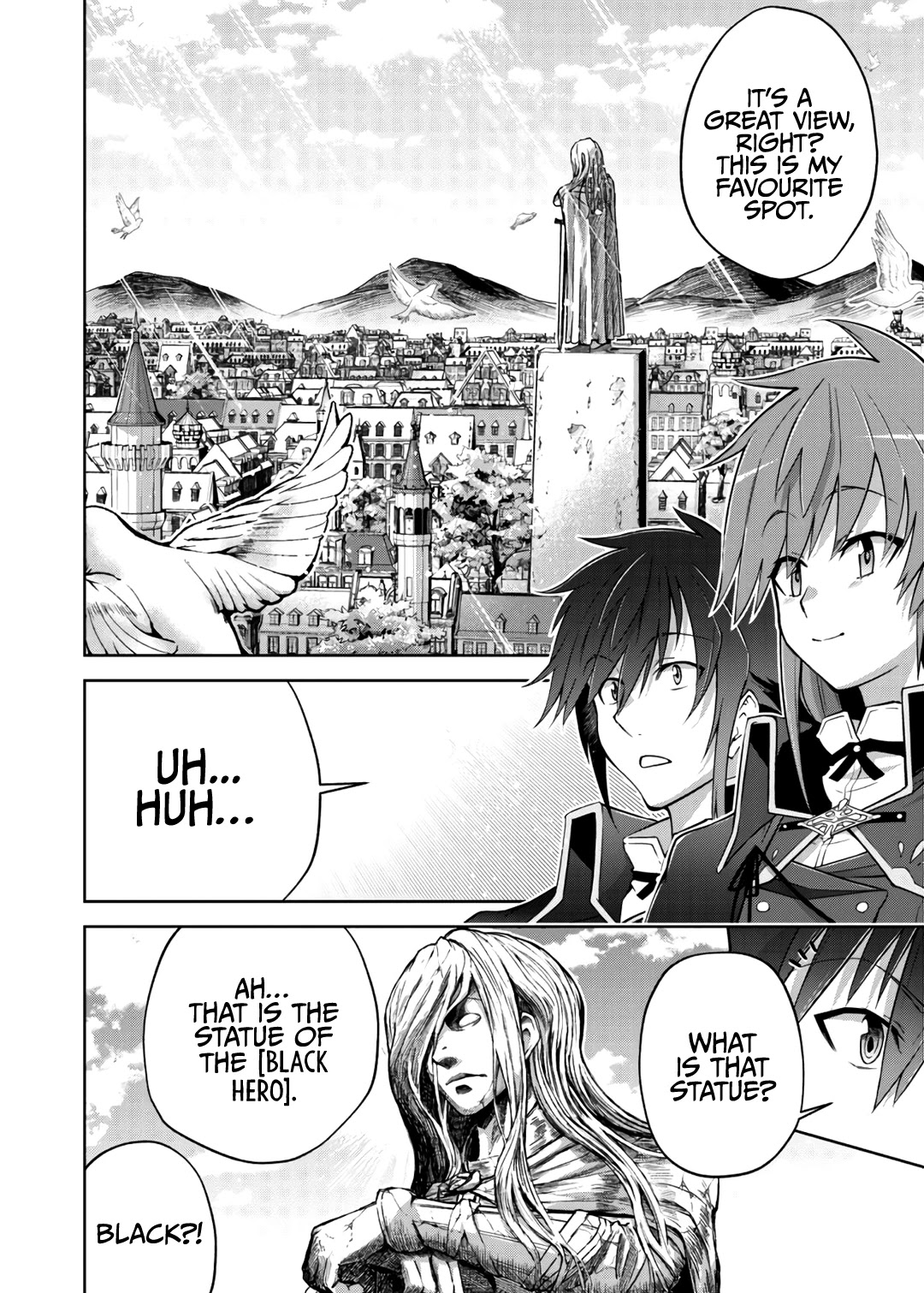 Fukushuu Kansuisha no Jinsei Nishuume Isekaitan Chapter 19 page 8 - Chapter 19: Hero, Determination