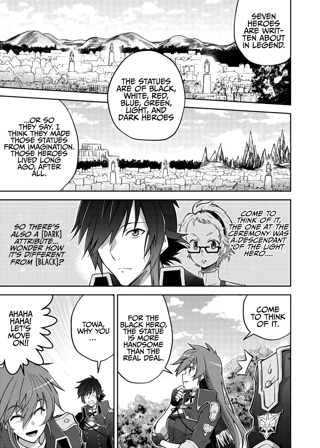 Fukushuu Kansuisha no Jinsei Nishuume Isekaitan Chapter 19 page 9 - Chapter 19: Hero, Determination