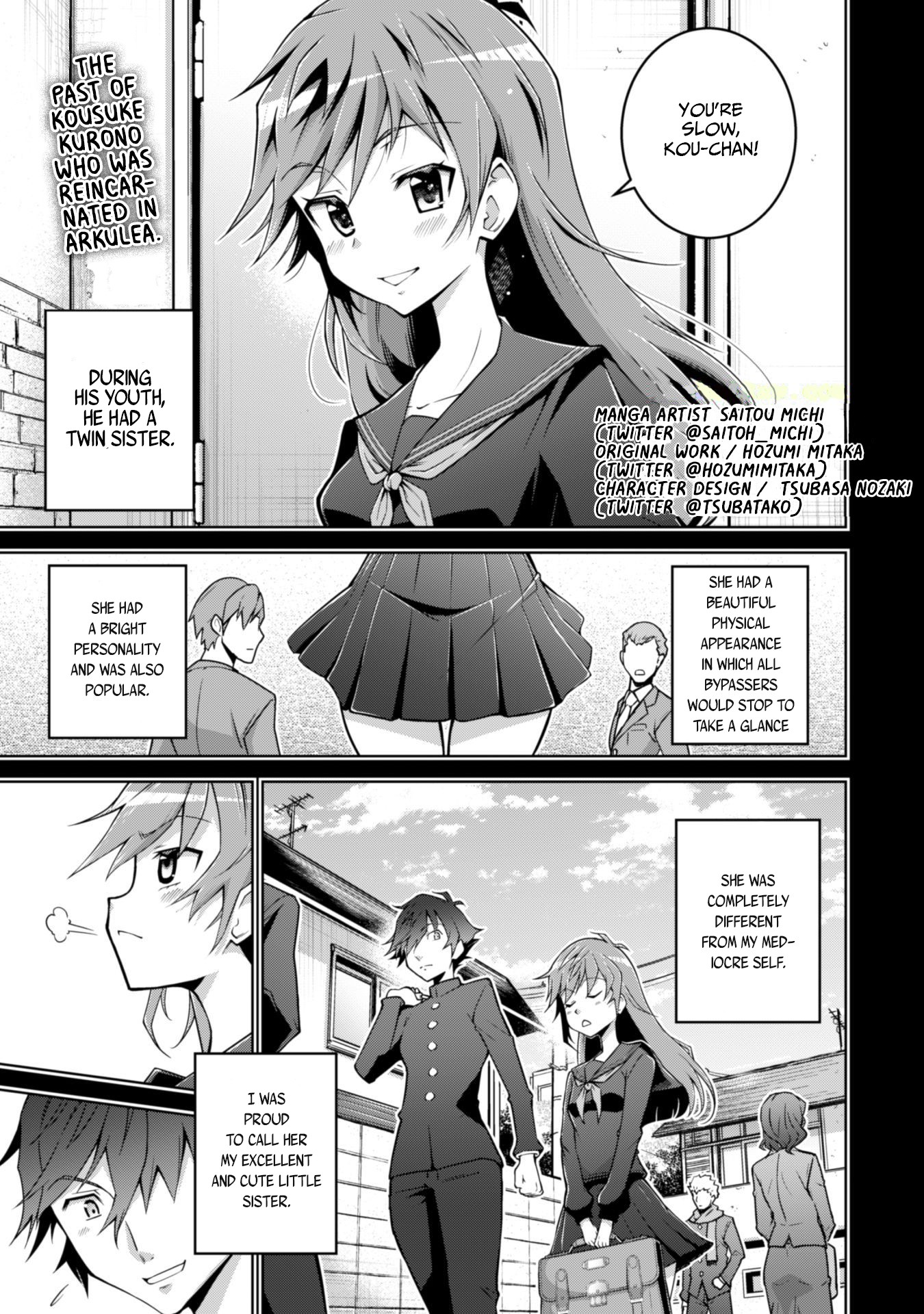 Fukushuu Kansuisha no Jinsei Nishuume Isekaitan Chapter 2 page 1 - Chapter 2
