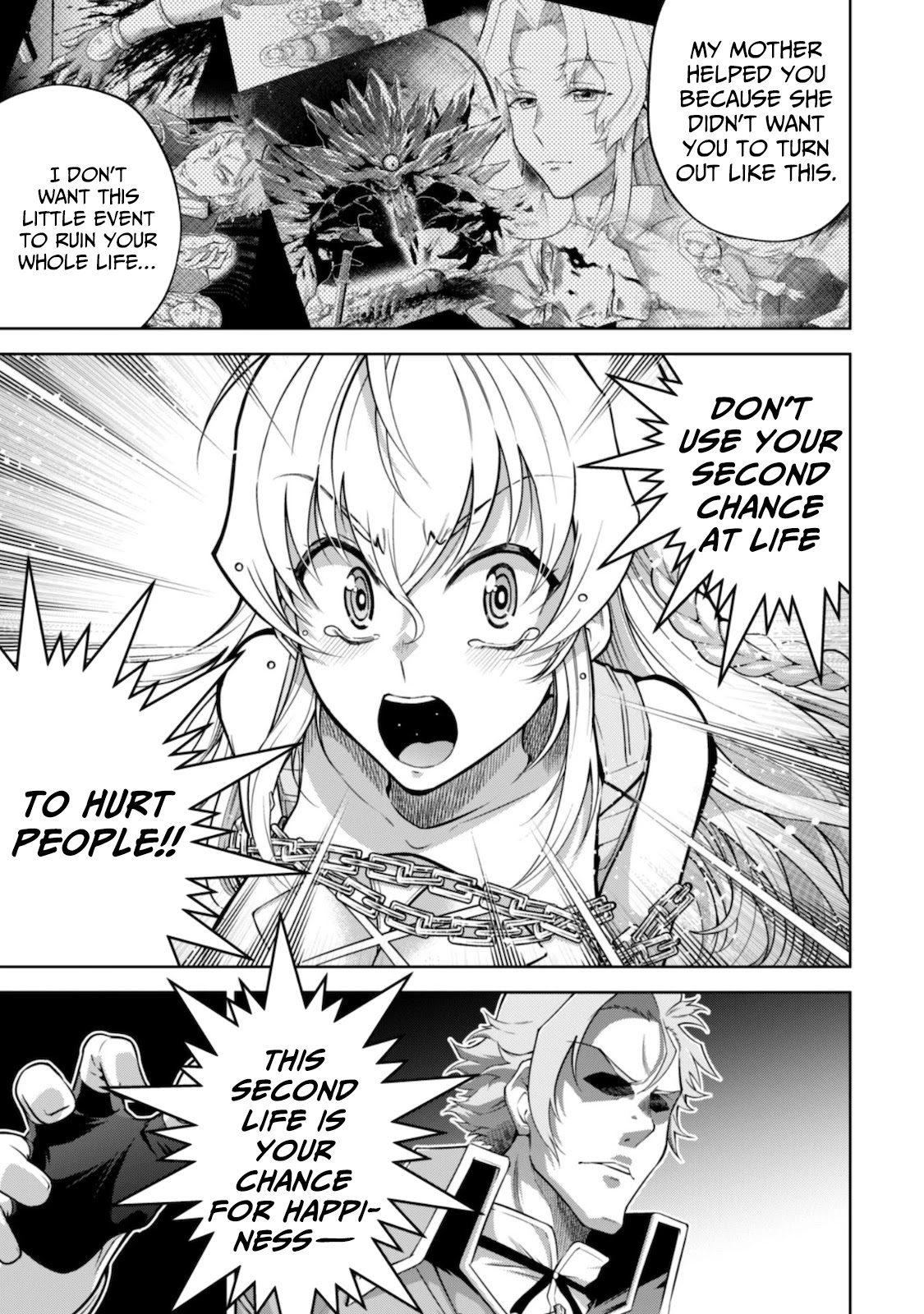 Fukushuu Kansuisha no Jinsei Nishuume Isekaitan Chapter 22 page 20 - Chapter 22: Dawn Hero, Insanity