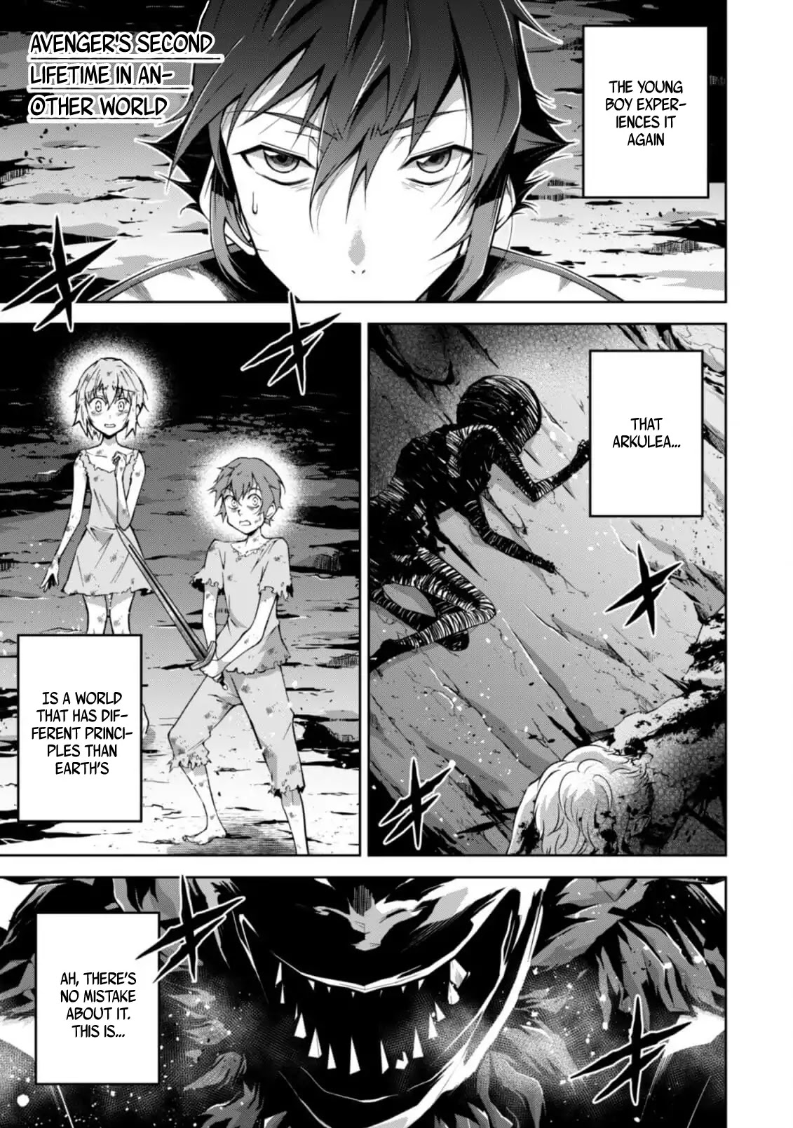Fukushuu Kansuisha no Jinsei Nishuume Isekaitan Chapter 5 page 1 - Chapter 5: Raider, Confrontation