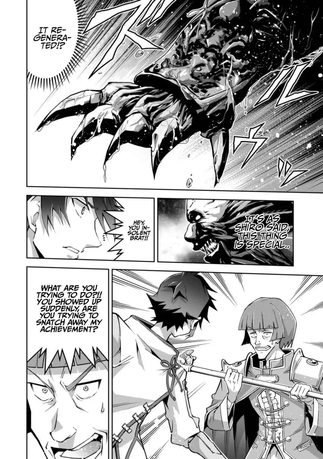 Fukushuu Kansuisha no Jinsei Nishuume Isekaitan Chapter 5 page 14 - Chapter 5: Raider, Confrontation