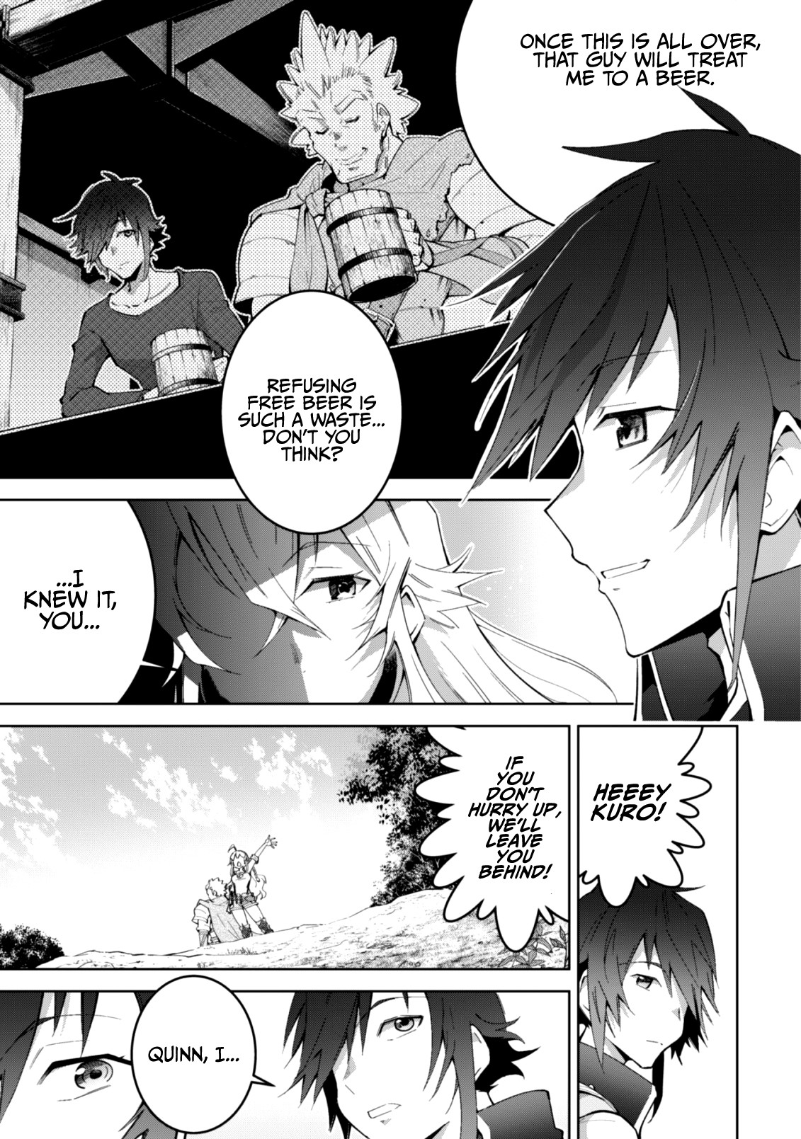 Fukushuu Kansuisha no Jinsei Nishuume Isekaitan Chapter 9 page 12 - Chapter 9: Becoming a Hero, Departure