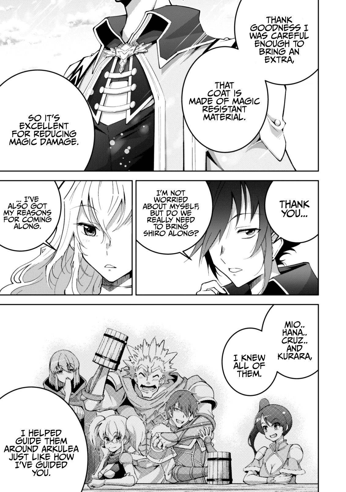 Fukushuu Kansuisha no Jinsei Nishuume Isekaitan Chapter 9 page 4 - Chapter 9: Becoming a Hero, Departure