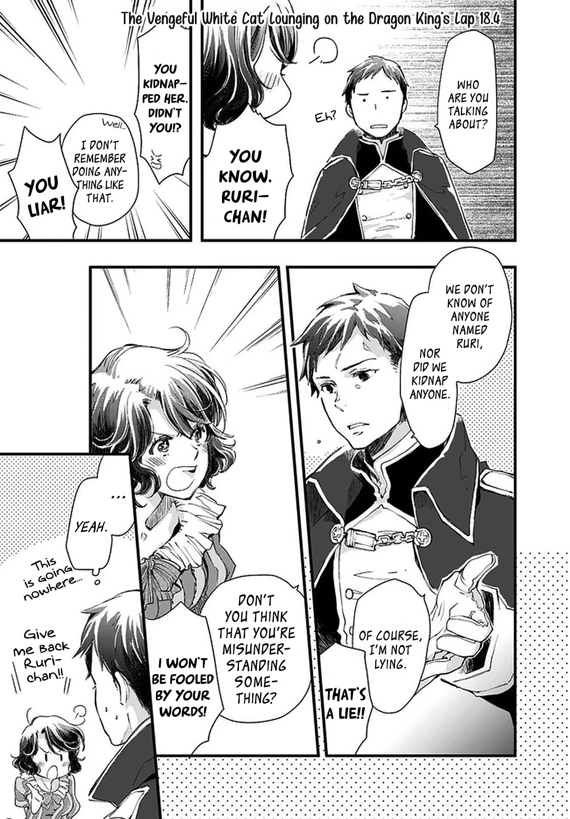Fukushuu wo Chikatta Shironeko wa Ryuuou no Hiza no jou de Damin wo Musaboru Chapter 18.1 page 27 - Chapter 18.1 - 18.4