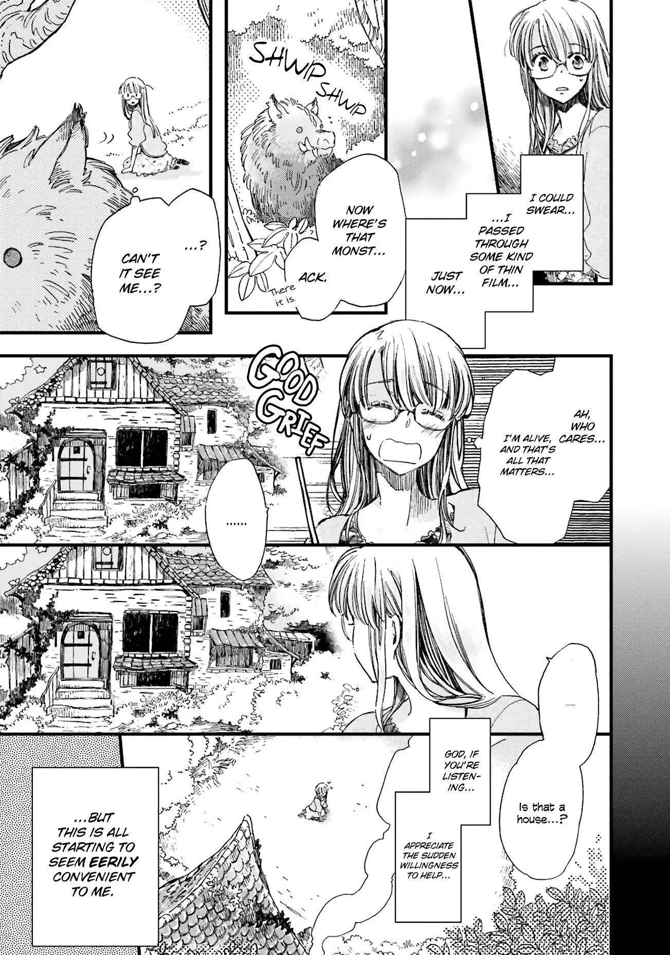 Fukushuu wo Chikatta Shironeko wa Ryuuou no Hiza no jou de Damin wo Musaboru Chapter 2 page 4 - Chapter 2: The Forest Witch and the Spirits
