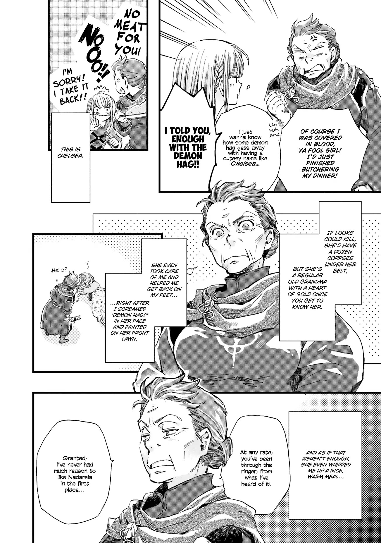 Fukushuu wo Chikatta Shironeko wa Ryuuou no Hiza no jou de Damin wo Musaboru Chapter 2 page 7 - Chapter 2: The Forest Witch and the Spirits