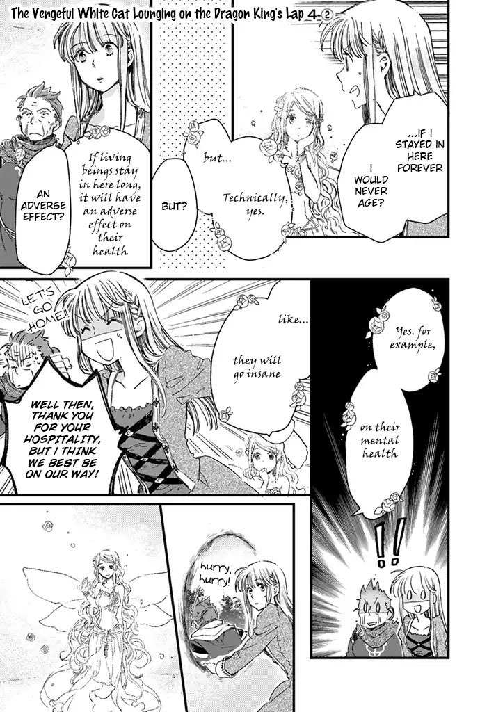 Fukushuu wo Chikatta Shironeko wa Ryuuou no Hiza no jou de Damin wo Musaboru Chapter 4.1 page 9 - Chapter 4.1 - 4.4