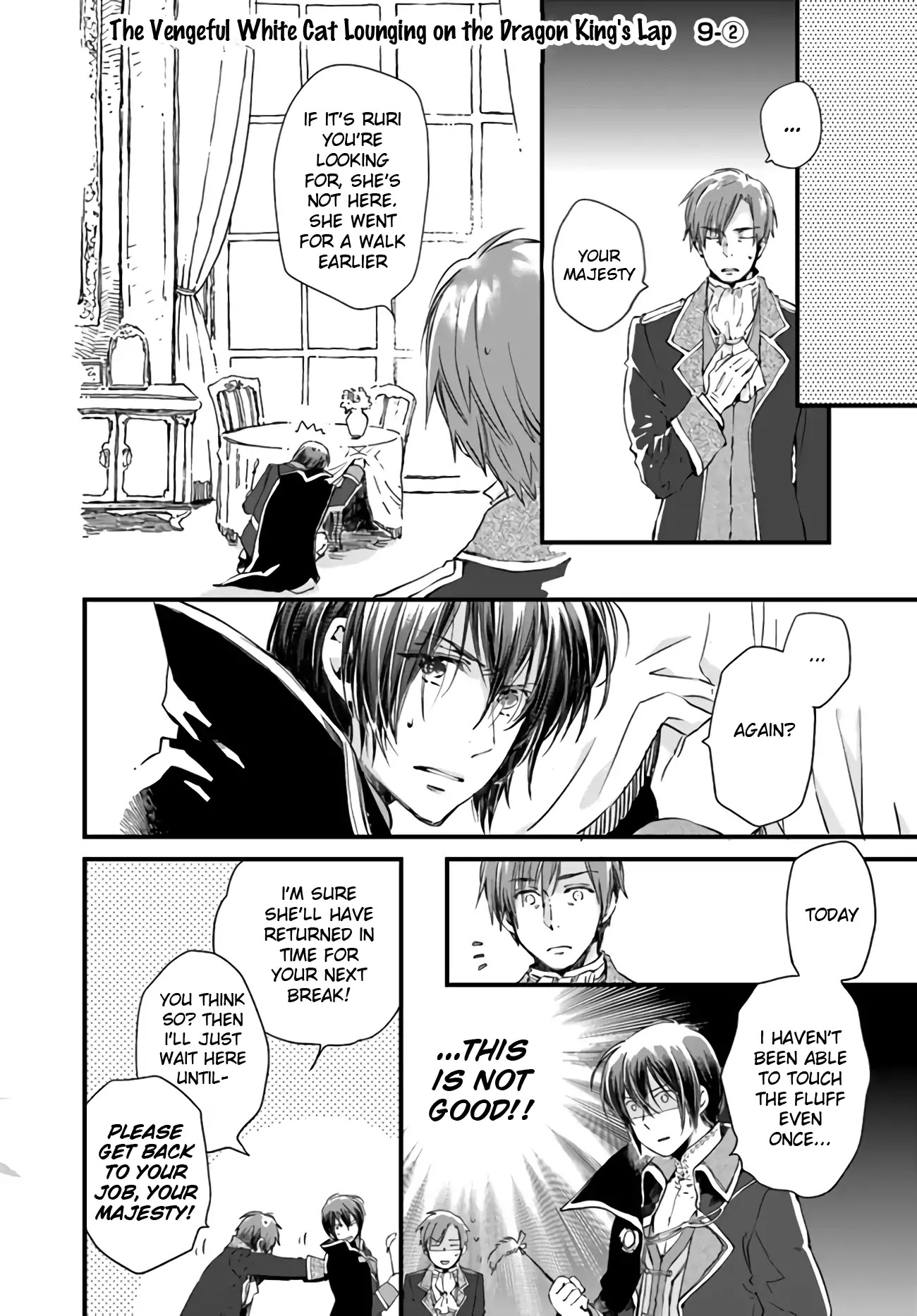 Fukushuu wo Chikatta Shironeko wa Ryuuou no Hiza no jou de Damin wo Musaboru Chapter 9.1 page 10 - Chapter 9.1 - 9.4