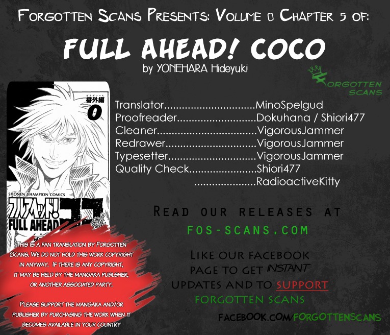 Full Ahead! Coco Chapter 0.5 page 1 - Chapter 0.5 : Dead: The Treasure of the Grim Reaper