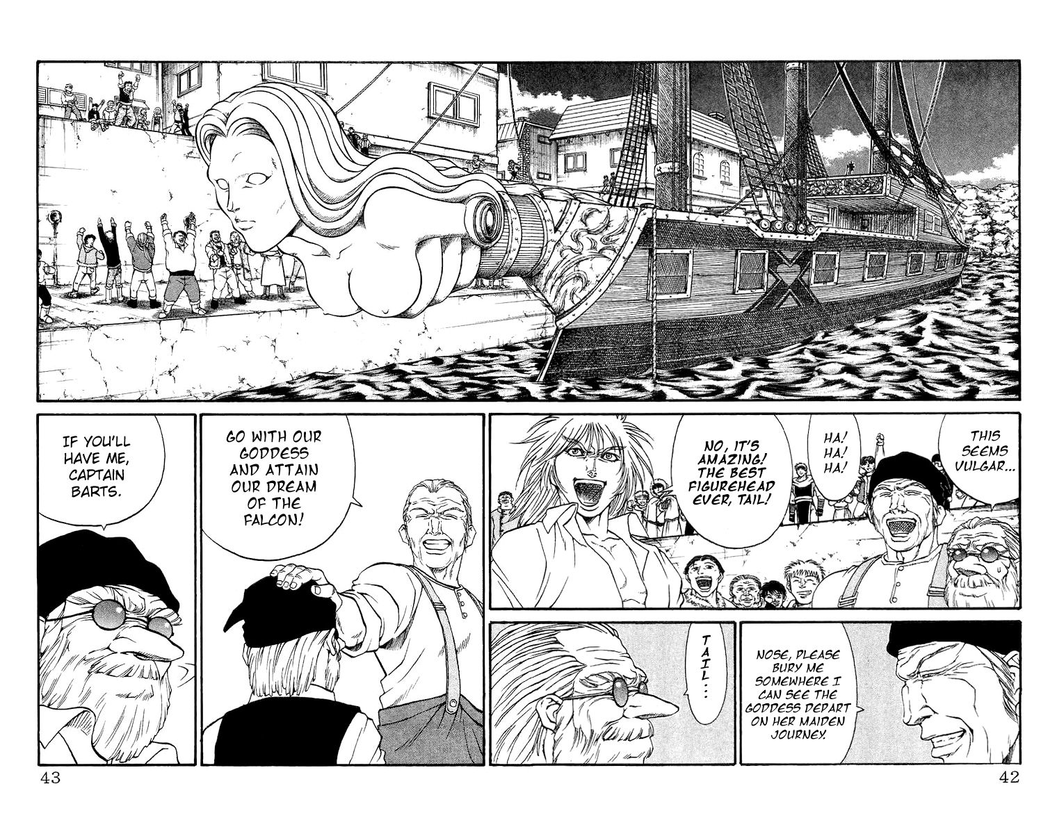 Full Ahead! Coco Chapter 120.5 page 33 - Chapter 120.5 : Sidestory: Tail & Nose: The Goddess of the Northern Town