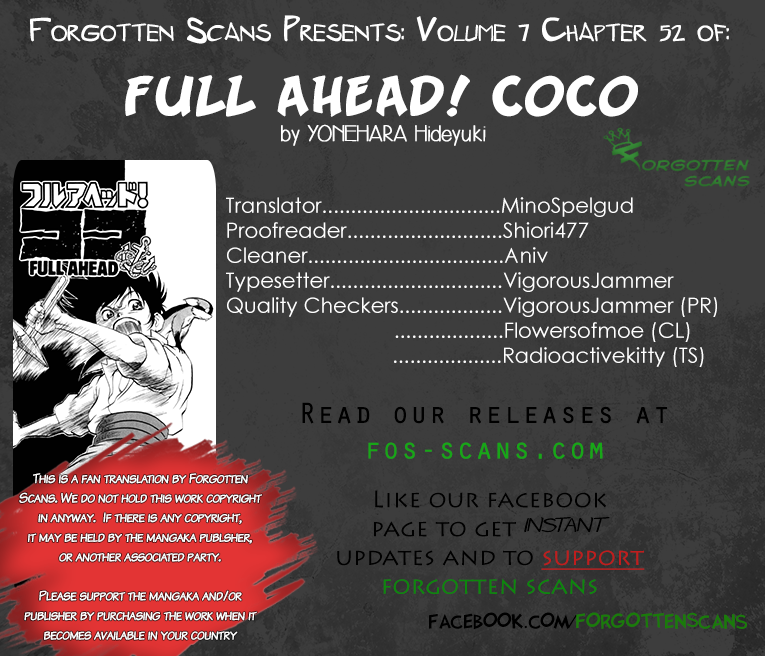 Full Ahead! Coco Chapter 52 page 1 - Chapter 52 v2 : Curse