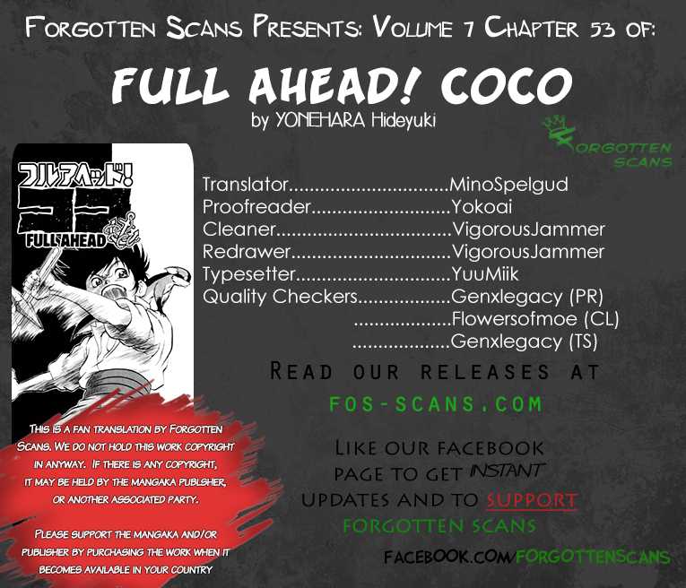 Full Ahead! Coco Chapter 53.2 page 1 - Chapter 53 v2 : Dead's Reason