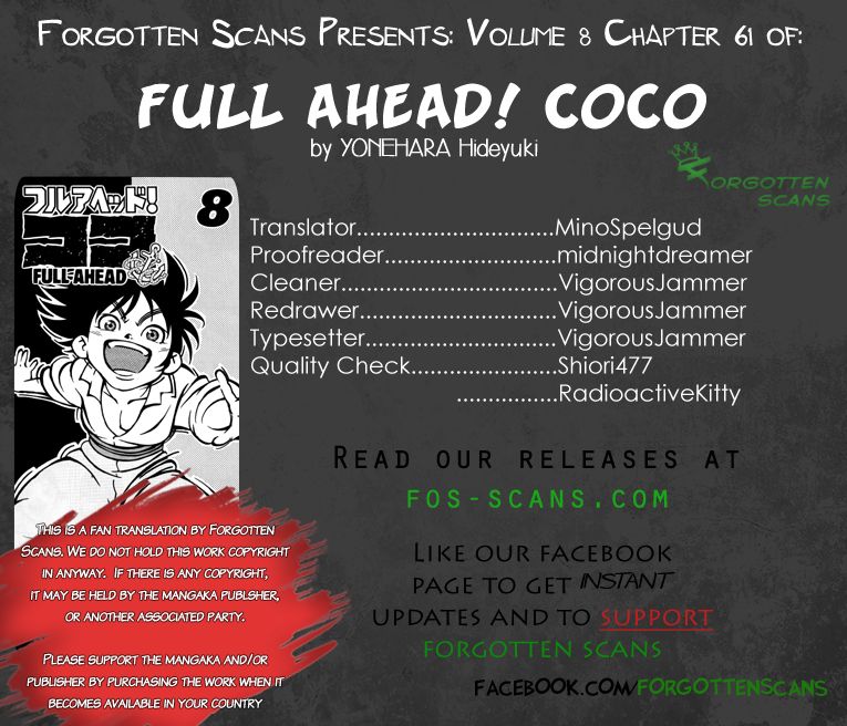 Full Ahead! Coco Chapter 61 page 1 - Chapter 61 : Boar