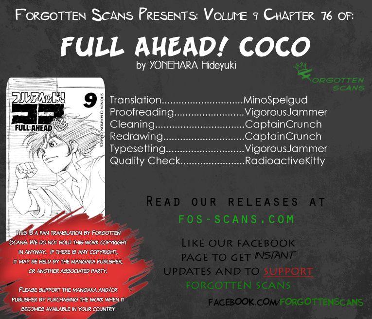 Full Ahead! Coco Chapter 76 page 2 - Chapter 76 : Preparations