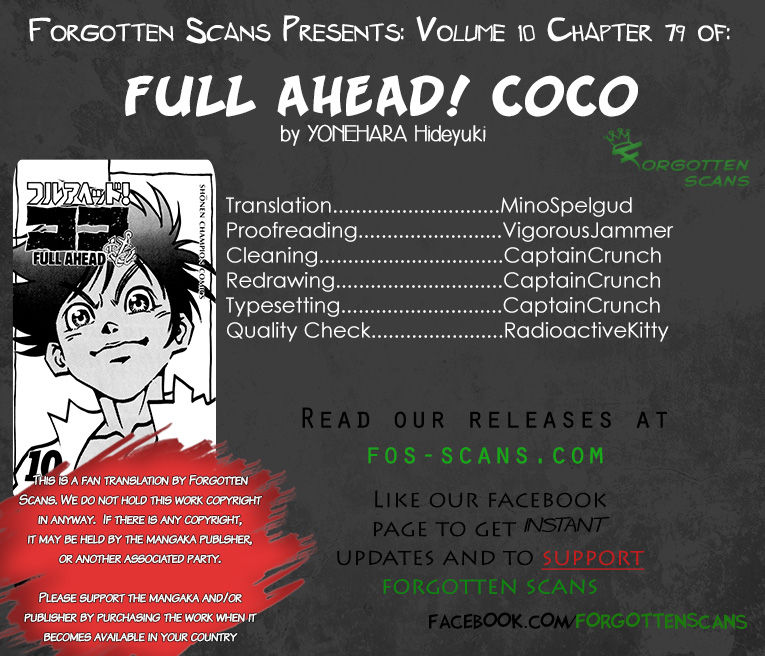 Full Ahead! Coco Chapter 79 page 1 - Chapter 79 : Resistance