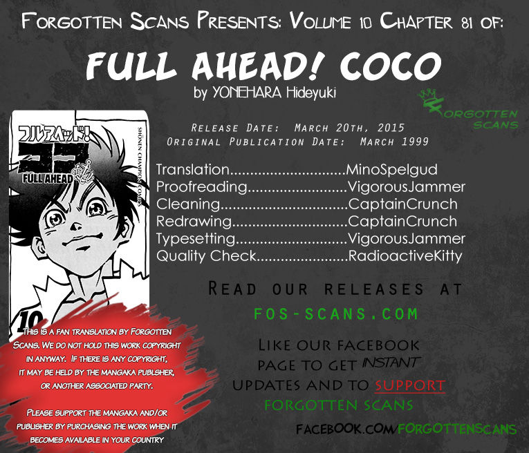 Full Ahead! Coco Chapter 81 page 1 - Chapter 81 : Commoner