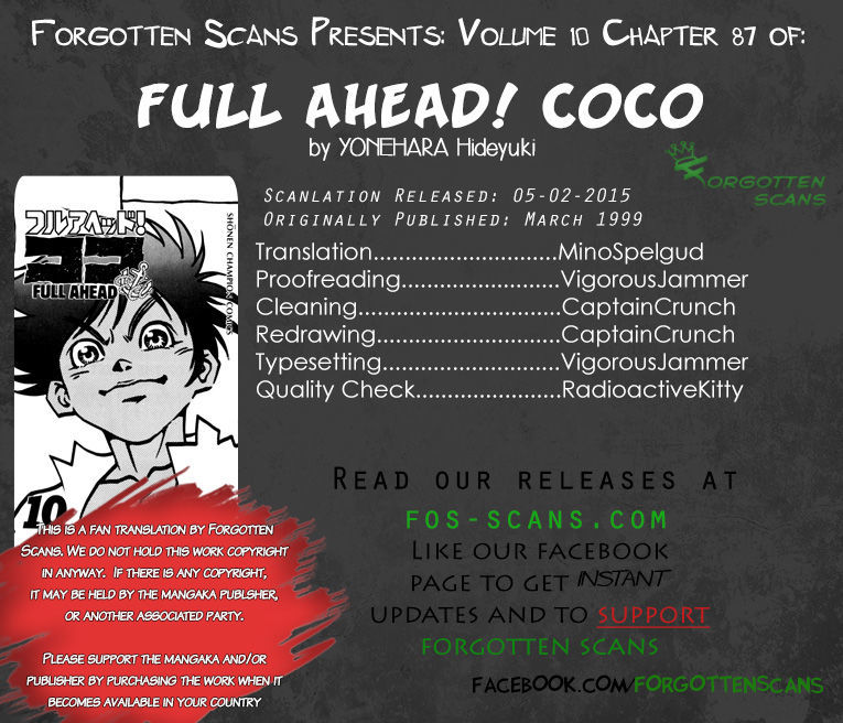 Full Ahead! Coco Chapter 87 page 1 - Chapter 87 : Veteran