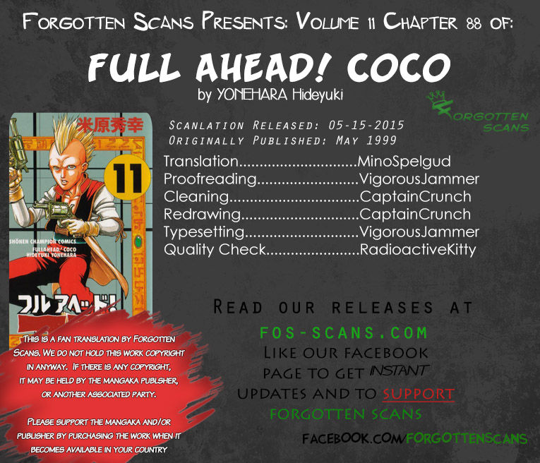 Full Ahead! Coco Chapter 88 page 1 - Chapter 88 : Rush