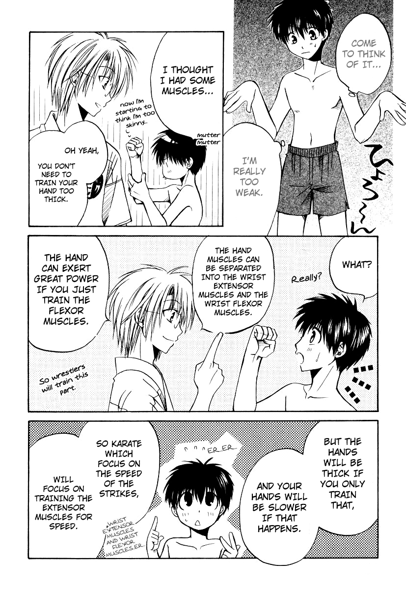Full Contact Chapter 25 page 19 - Chapter 25: Karate course of good coming(?) "Release of muscle"