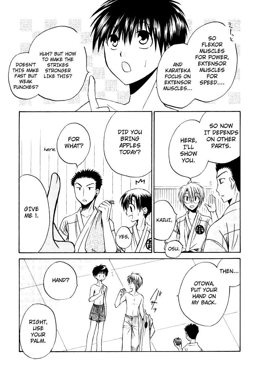 Full Contact Chapter 25 page 20 - Chapter 25: Karate course of good coming(?) "Release of muscle"