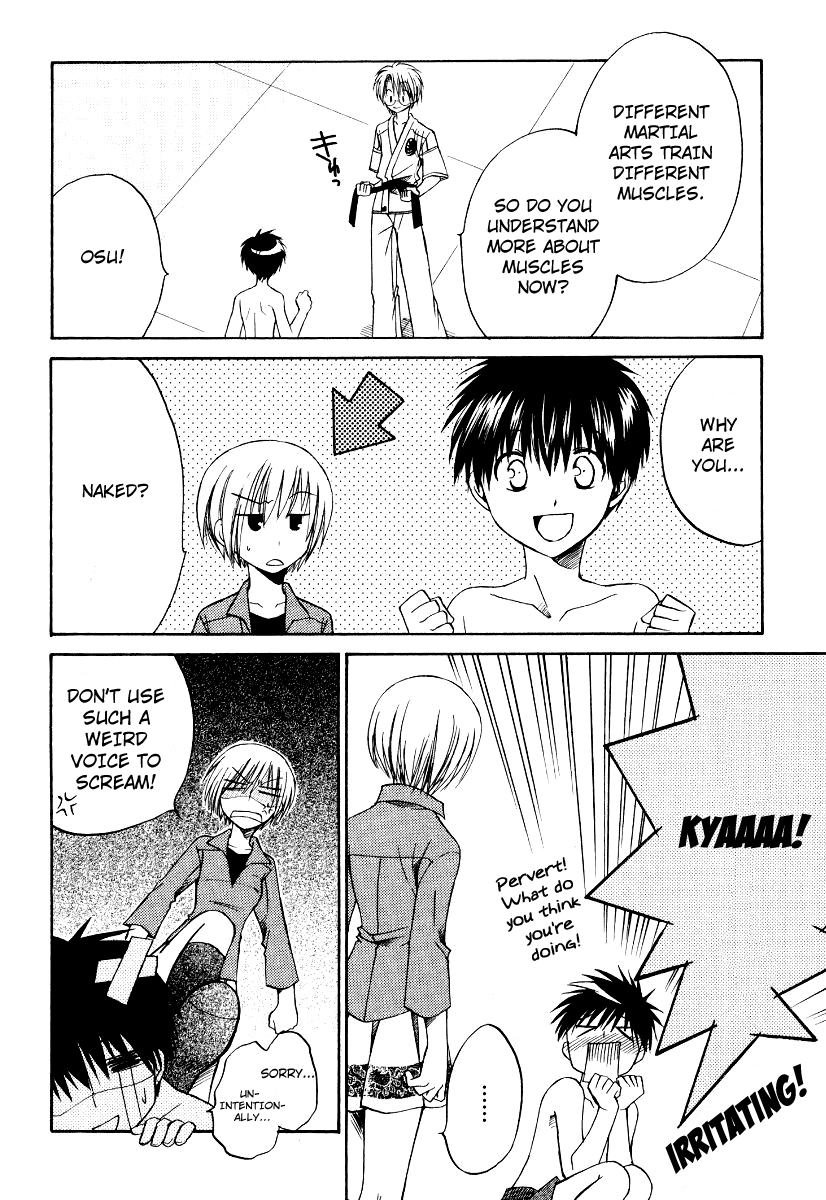 Full Contact Chapter 25 page 23 - Chapter 25: Karate course of good coming(?) "Release of muscle"