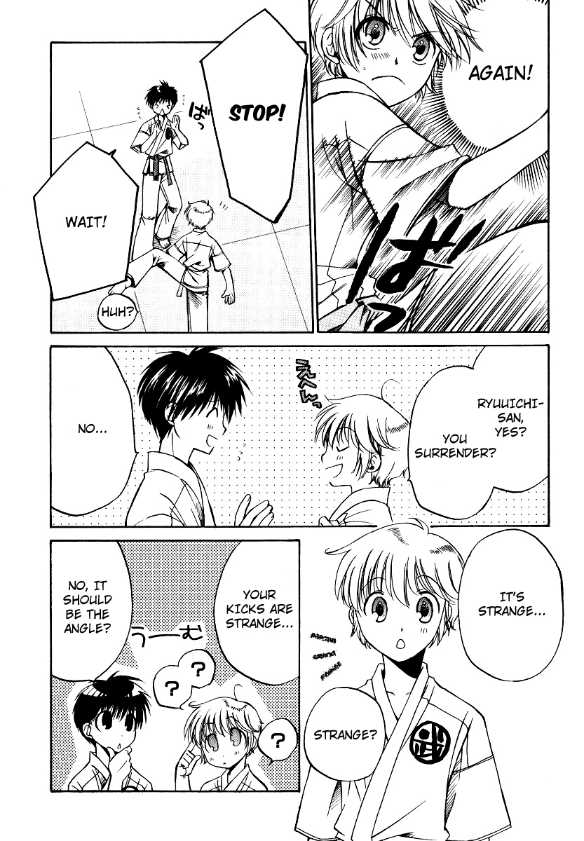 Full Contact Chapter 25 page 8 - Chapter 25: Karate course of good coming(?) "Release of muscle"