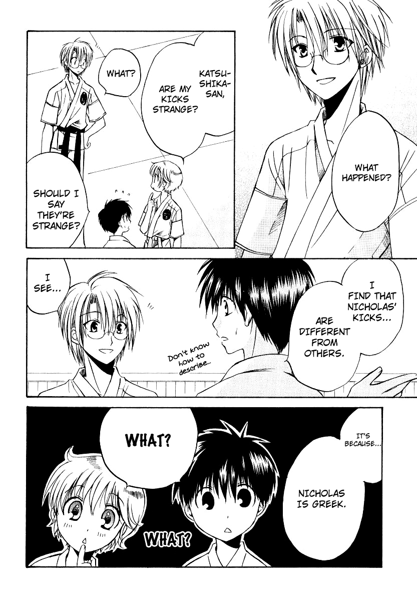 Full Contact Chapter 25 page 9 - Chapter 25: Karate course of good coming(?) "Release of muscle"