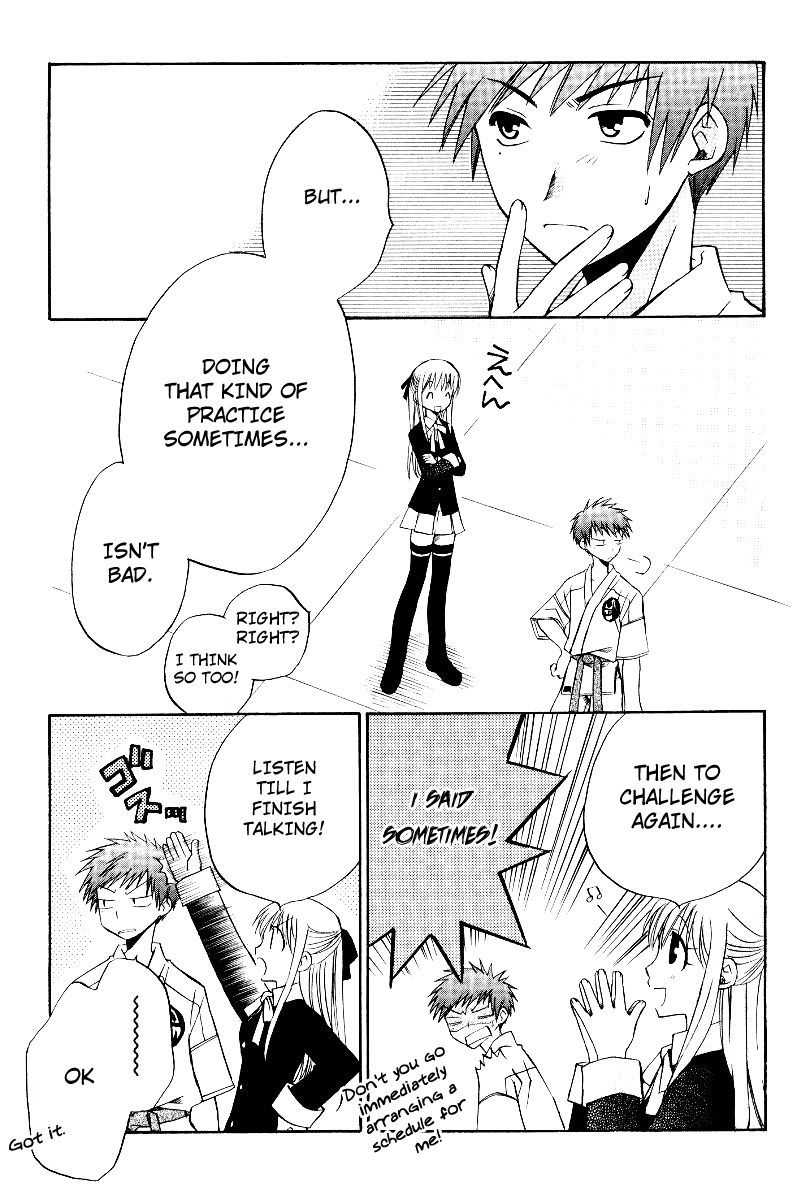 Full Contact Chapter 31 page 24 - Chapter 31: Special menu