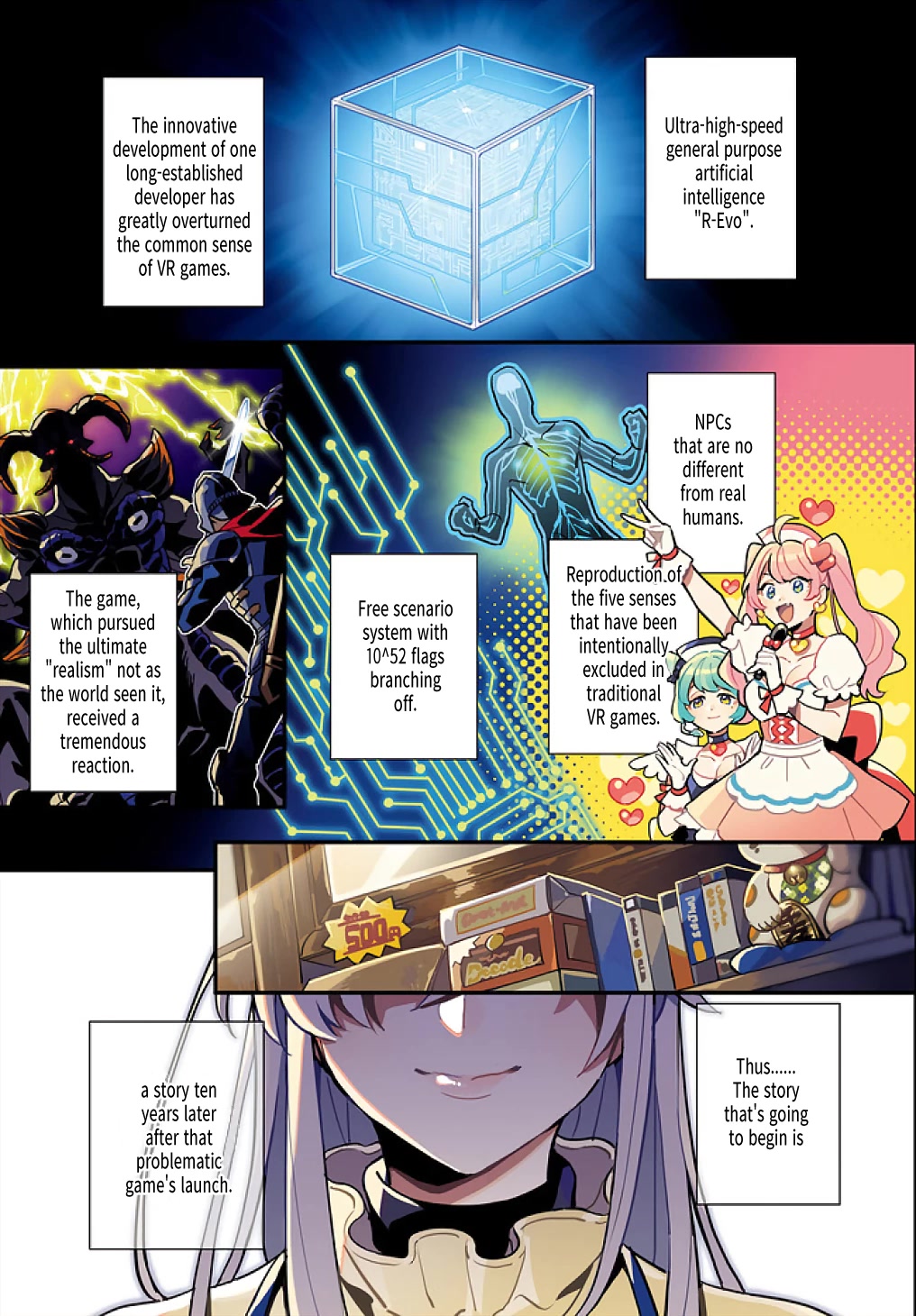 Full Dive: This Ultimate Next-Gen Full Dive RPG Is Even Shittier than Real Life! Chapter 1 page 3 - Chapter 1: Kiwame Quest
