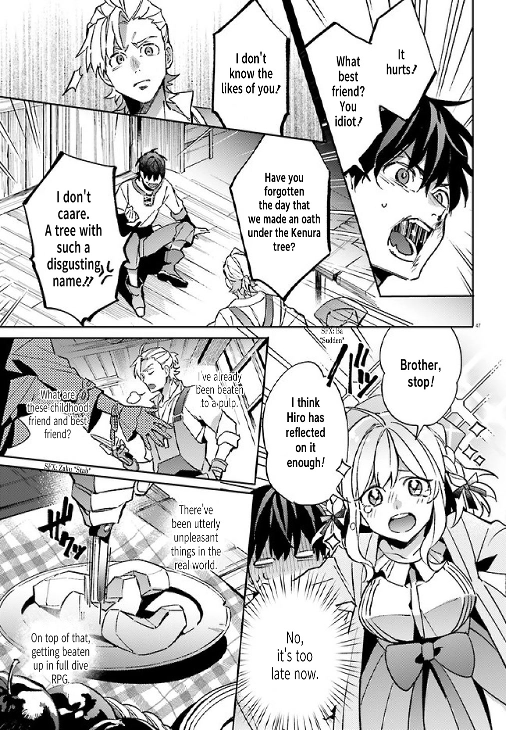 Full Dive: This Ultimate Next-Gen Full Dive RPG Is Even Shittier than Real Life! Chapter 1 page 46 - Chapter 1: Kiwame Quest