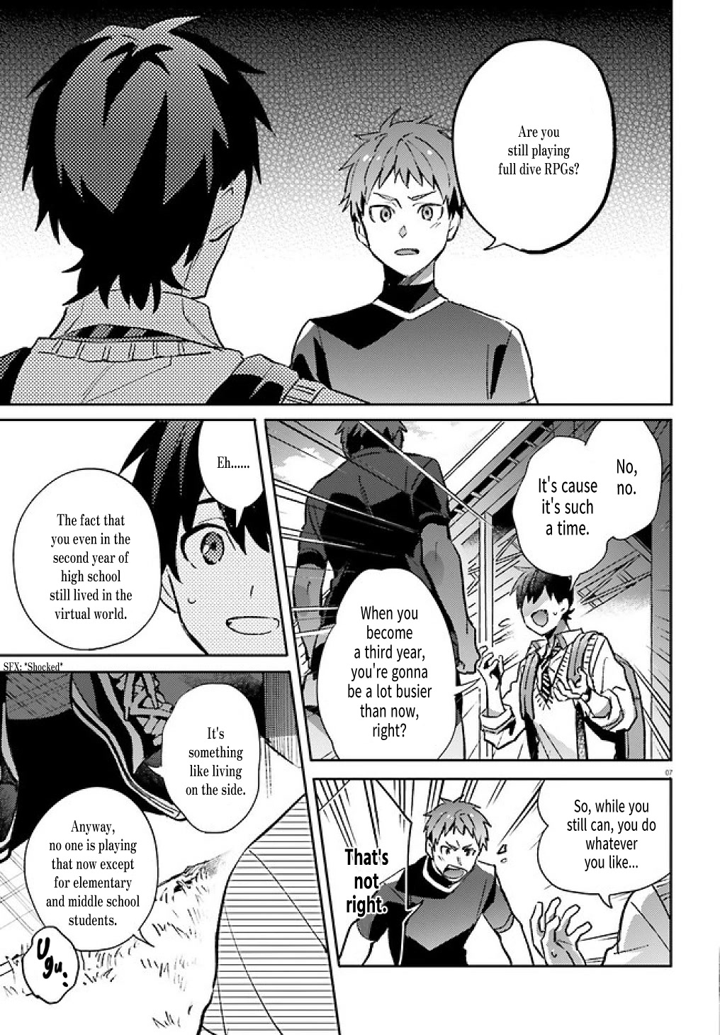 Full Dive: This Ultimate Next-Gen Full Dive RPG Is Even Shittier than Real Life! Chapter 1 page 8 - Chapter 1: Kiwame Quest