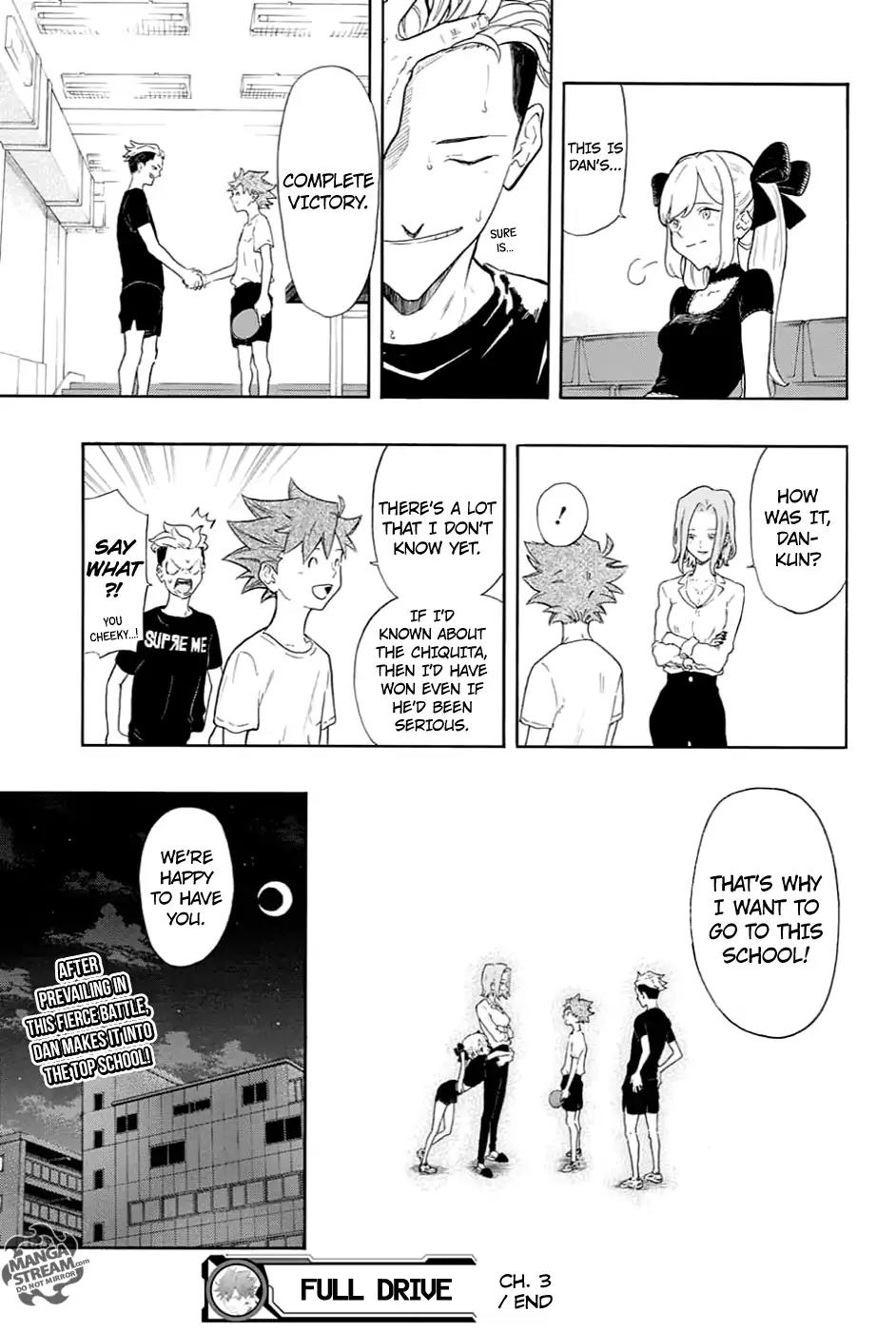Full Drive Chapter 3 page 24 - Chapter 3: Dan Vs. Atsushi