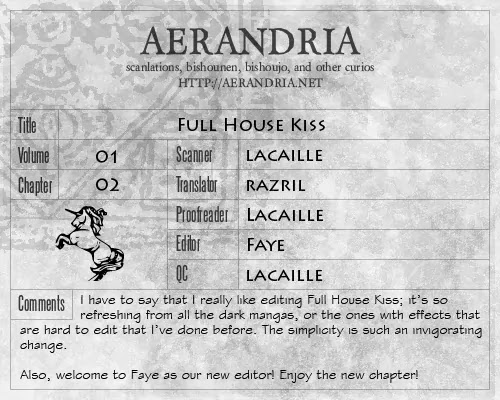 Full House Kiss Chapter 2 page 1 - Chapter 2