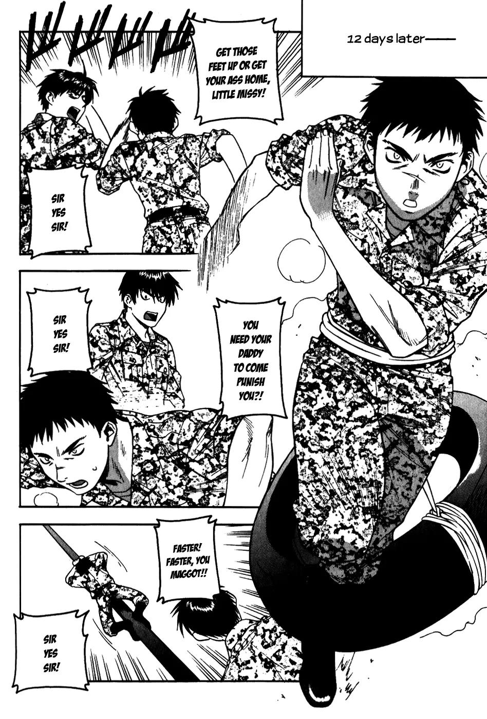 Full Metal Panic! Comic Mission Chapter 28.5 page 14 - Chapter 28.5: Extra Mission - Very Difficult to Follow the Steps to Romance!!?