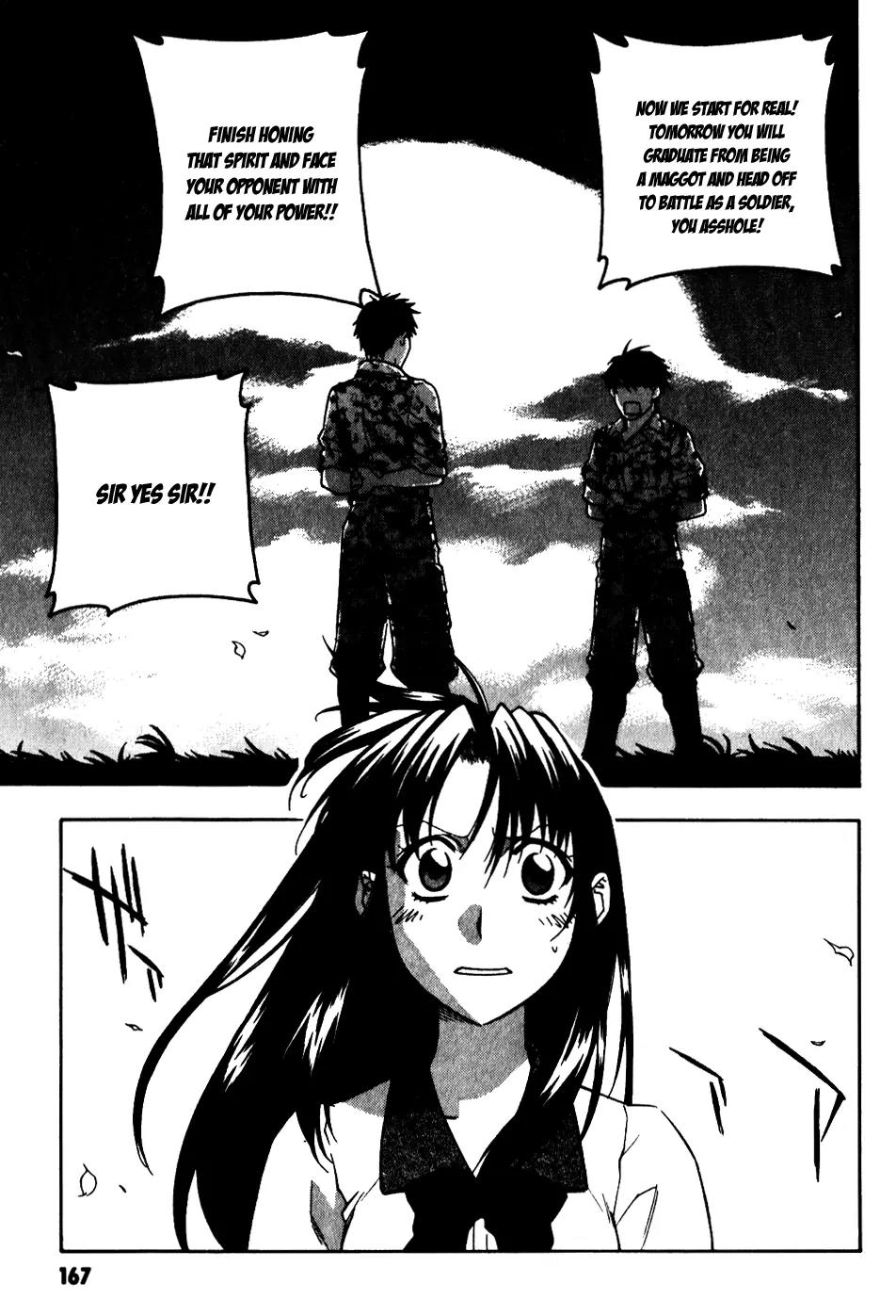 Full Metal Panic! Comic Mission Chapter 28.5 page 15 - Chapter 28.5: Extra Mission - Very Difficult to Follow the Steps to Romance!!?
