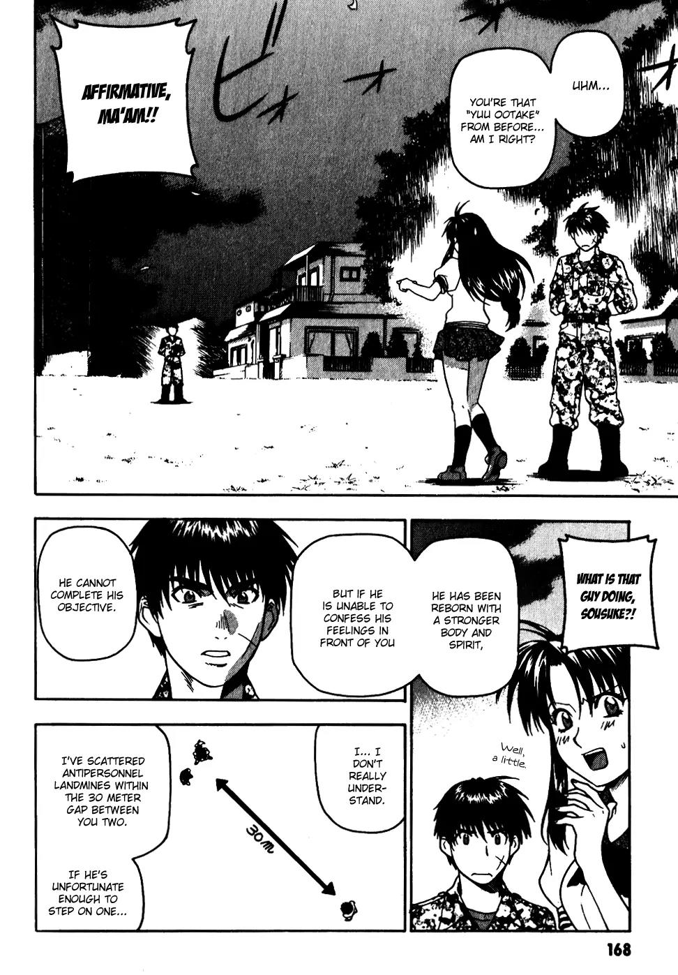 Full Metal Panic! Comic Mission Chapter 28.5 page 16 - Chapter 28.5: Extra Mission - Very Difficult to Follow the Steps to Romance!!?
