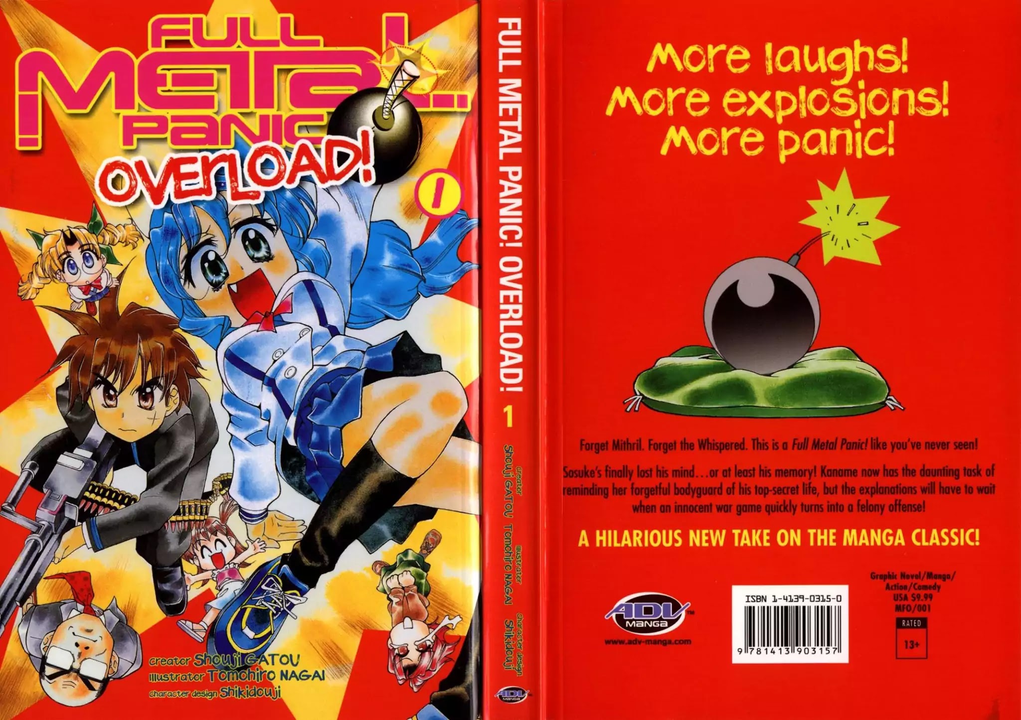 Full Metal Panic! Overload Chapter 1 page 1 - Chapter 1: Vol.1 BOMB1: He Enters With A Bang