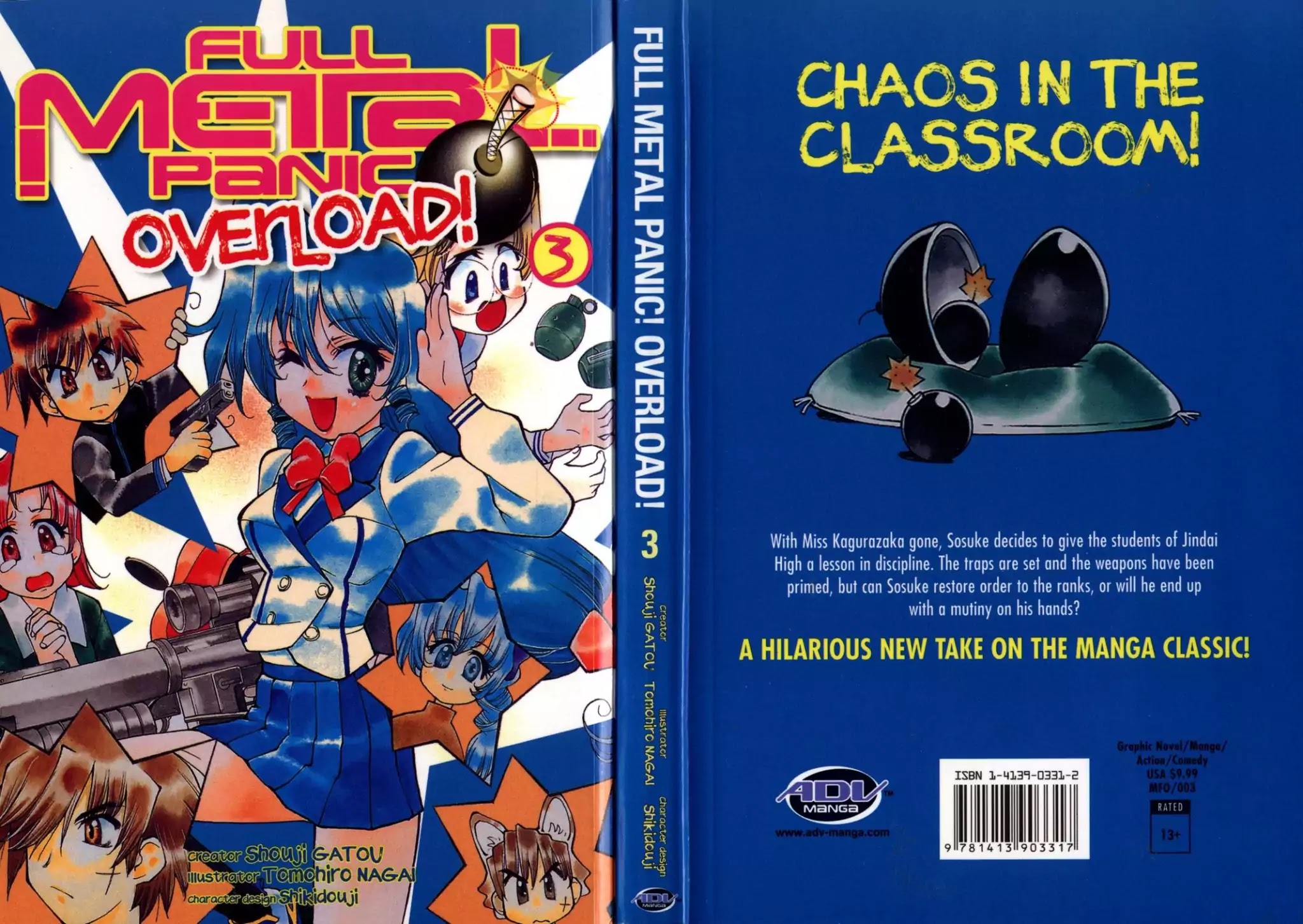 Full Metal Panic! Overload Chapter 13 page 1 - Chapter 13: Vol.3 BOMB13: A Silent Battle