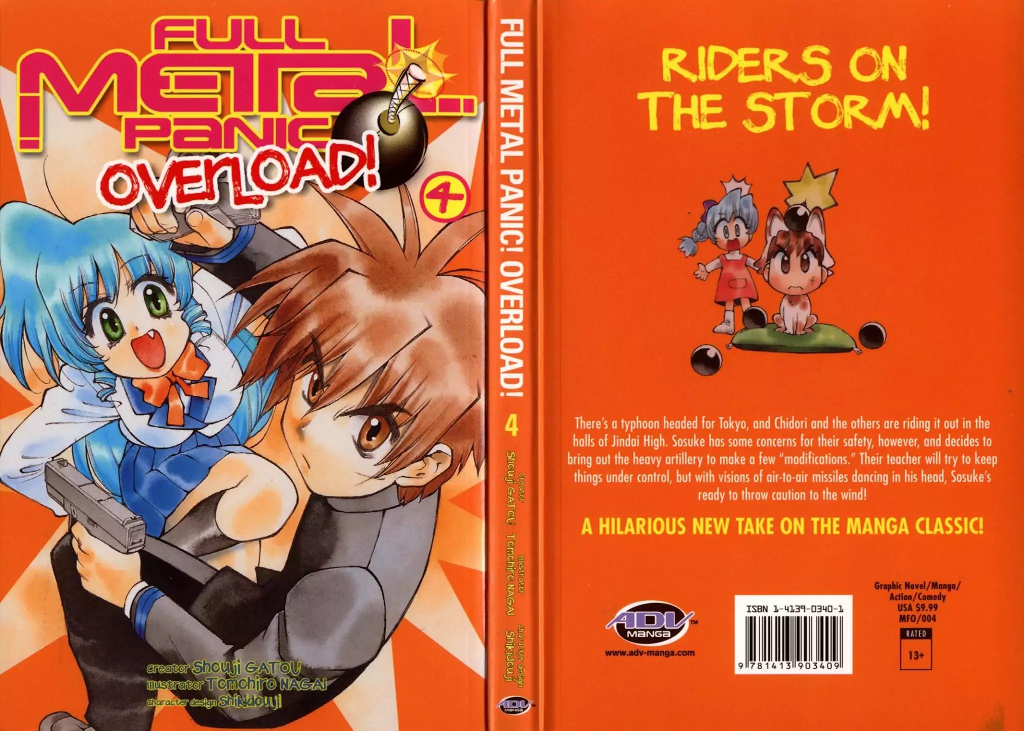 Full Metal Panic! Overload Chapter 19 page 1 - Chapter 19: Vol.4 BOMB19: Storm Warning - Beware Of Rain And Explosions