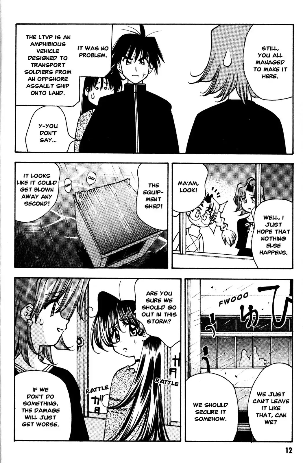 Full Metal Panic! Overload Chapter 19 page 13 - Chapter 19: Vol.4 BOMB19: Storm Warning - Beware Of Rain And Explosions