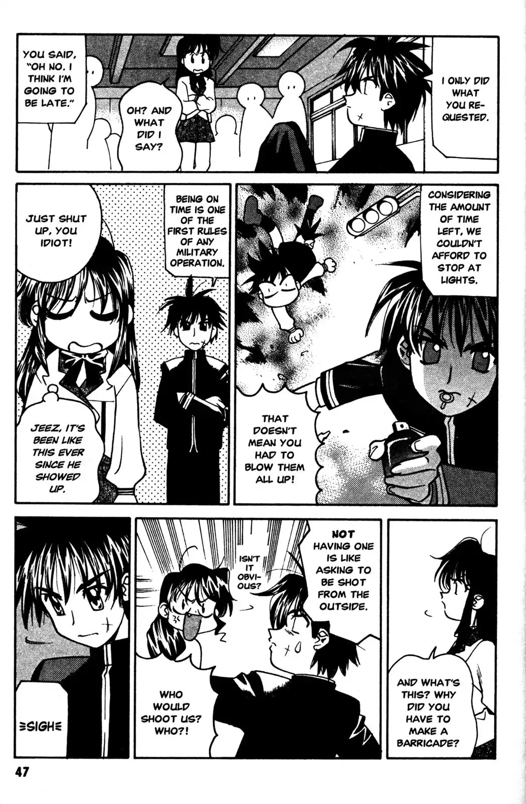 Full Metal Panic! Overload Chapter 2 page 6 - Chapter 2: Vol.1 BOMB2: Crazy First Period