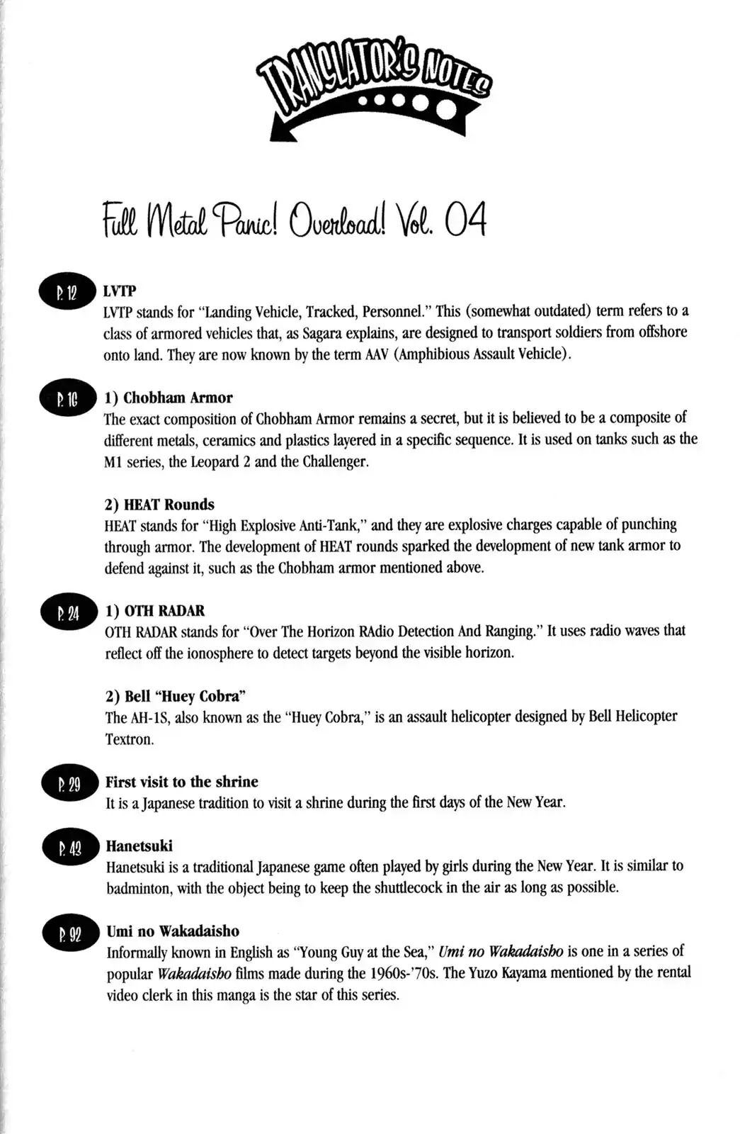 Full Metal Panic! Overload Chapter 23.5 page 6 - Vol.4 BONUS: Tessa