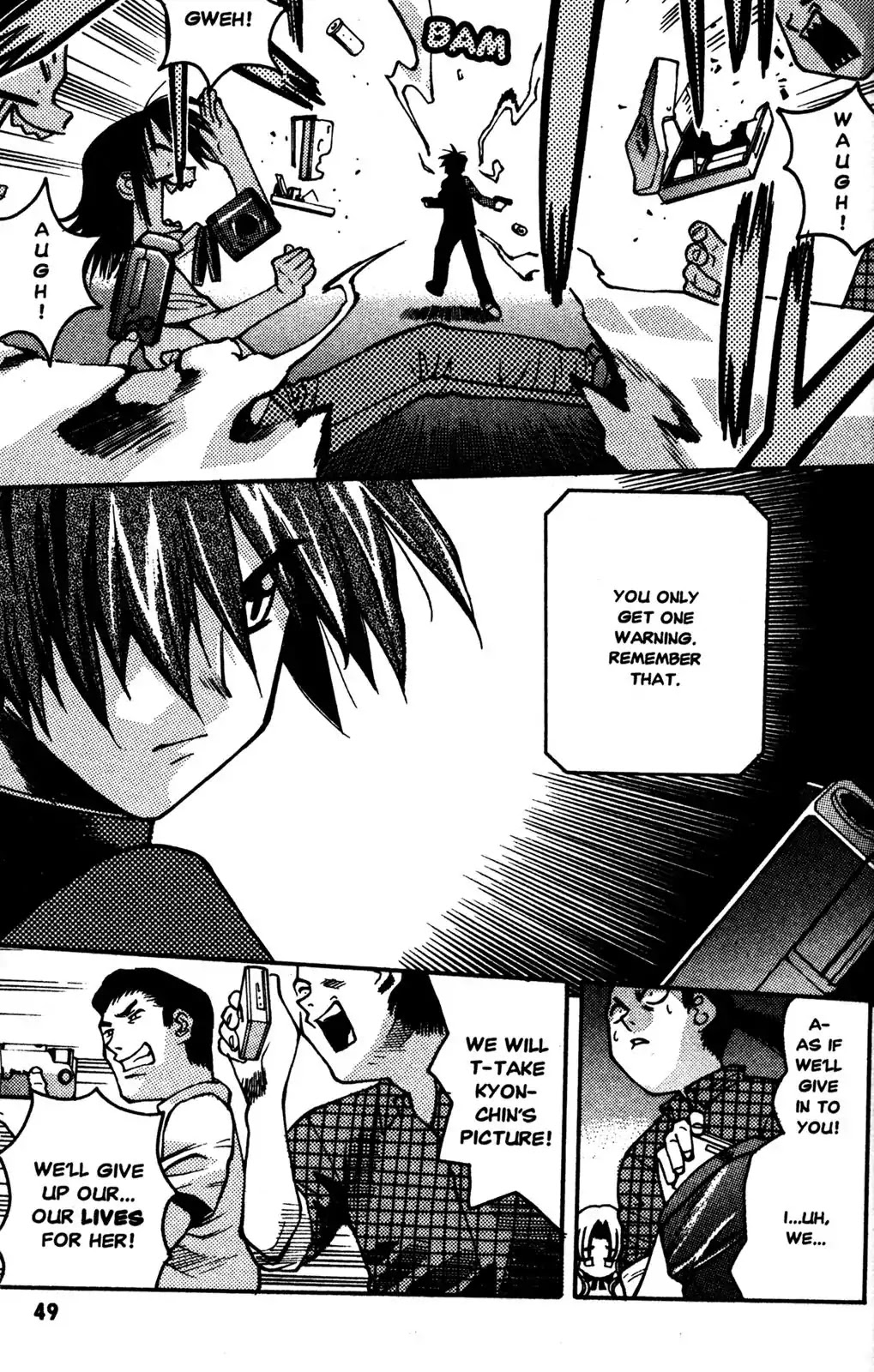 Full Metal Panic! Overload Chapter 25 page 21 - Chapter 25: Vol.5 BOMB25: Love's Light-Kyonchin My Love