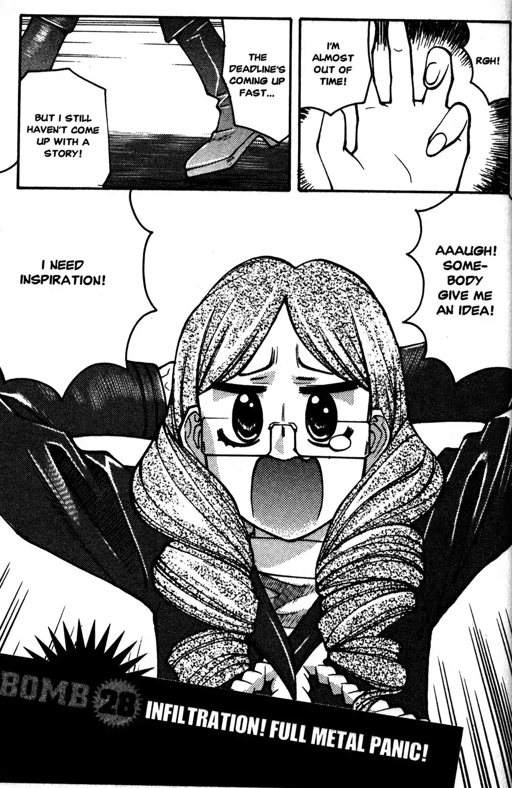 Full Metal Panic! Overload Chapter 28 page 1 - Chapter 28: Vol.5 BOMB28: Infiltration! Full Metal Panic!