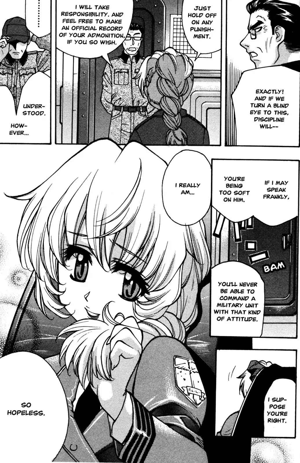 Full Metal Panic! Overload Chapter 29 page 34 - Vol.5 LAST BOMB: The Roar Of The Bombs Is For Them