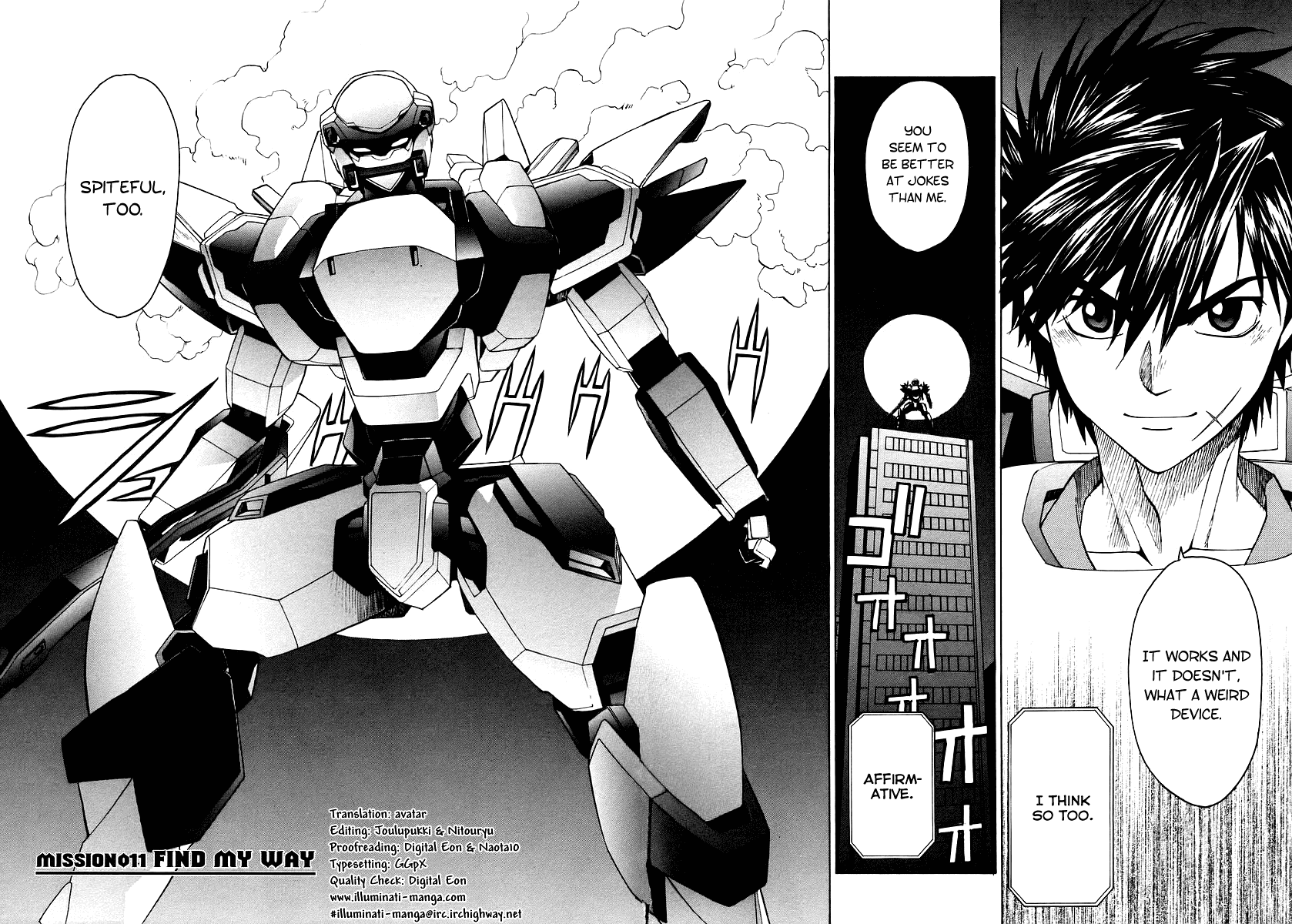 Full Metal Panic! Sigma Chapter 11 page 2 - Chapter 11: Find My Way