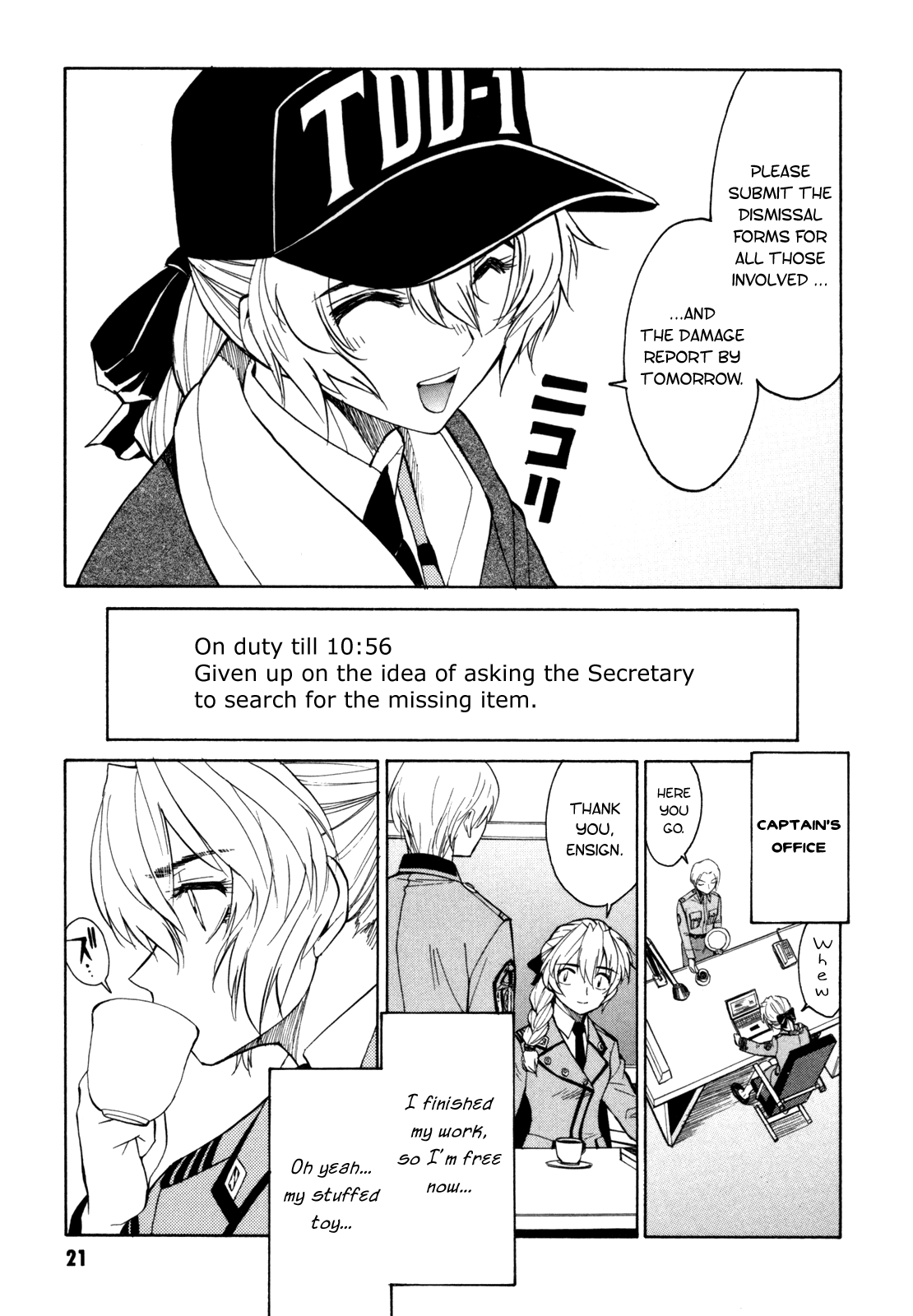 Full Metal Panic! Sigma Chapter 13 page 23 - Chapter 13: My Evenful Day as the Captain (Part 1)
