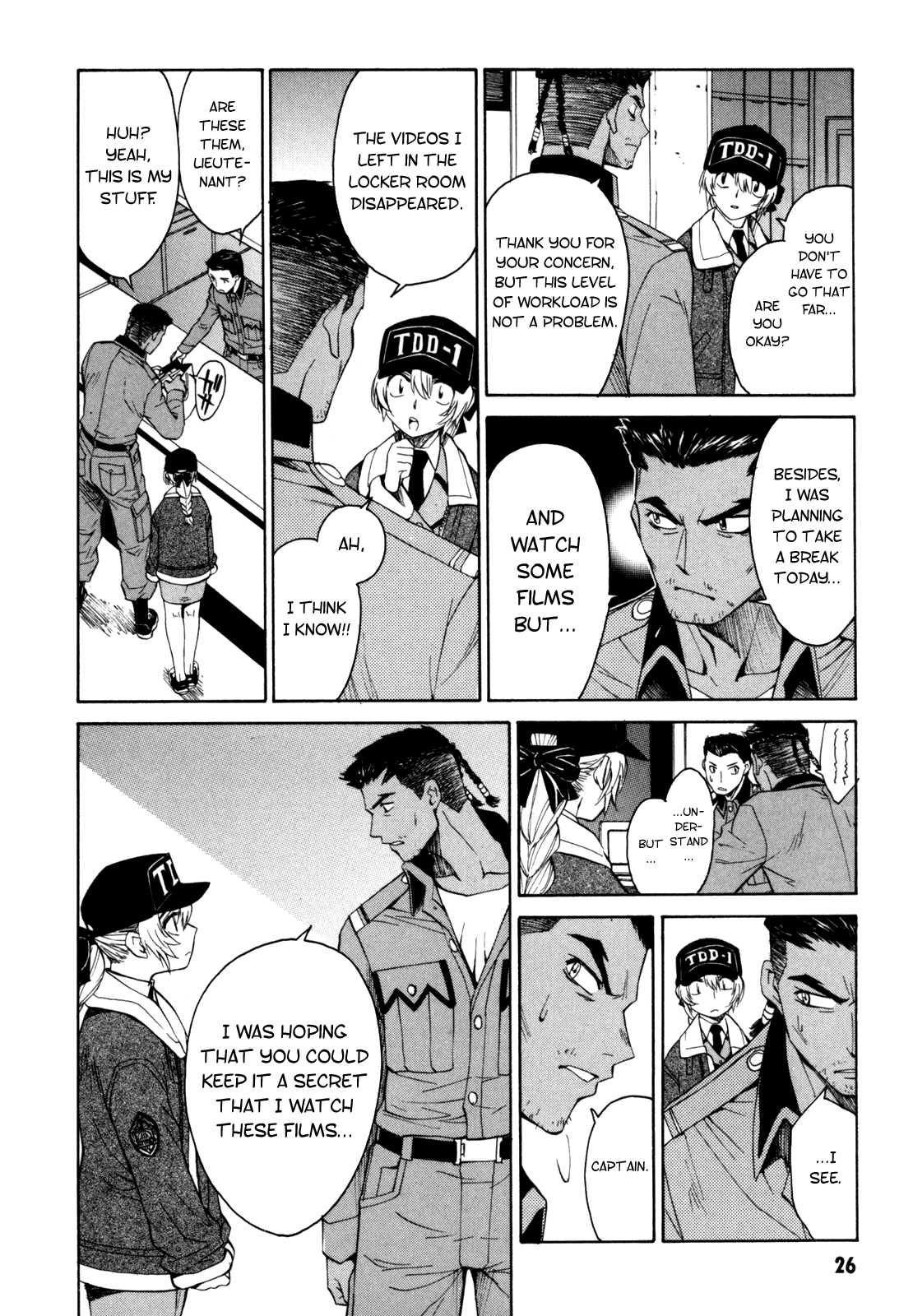 Full Metal Panic! Sigma Chapter 13 page 28 - Chapter 13: My Evenful Day as the Captain (Part 1)